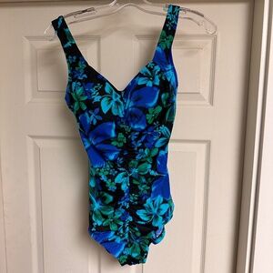 Azul full piece bathing suit